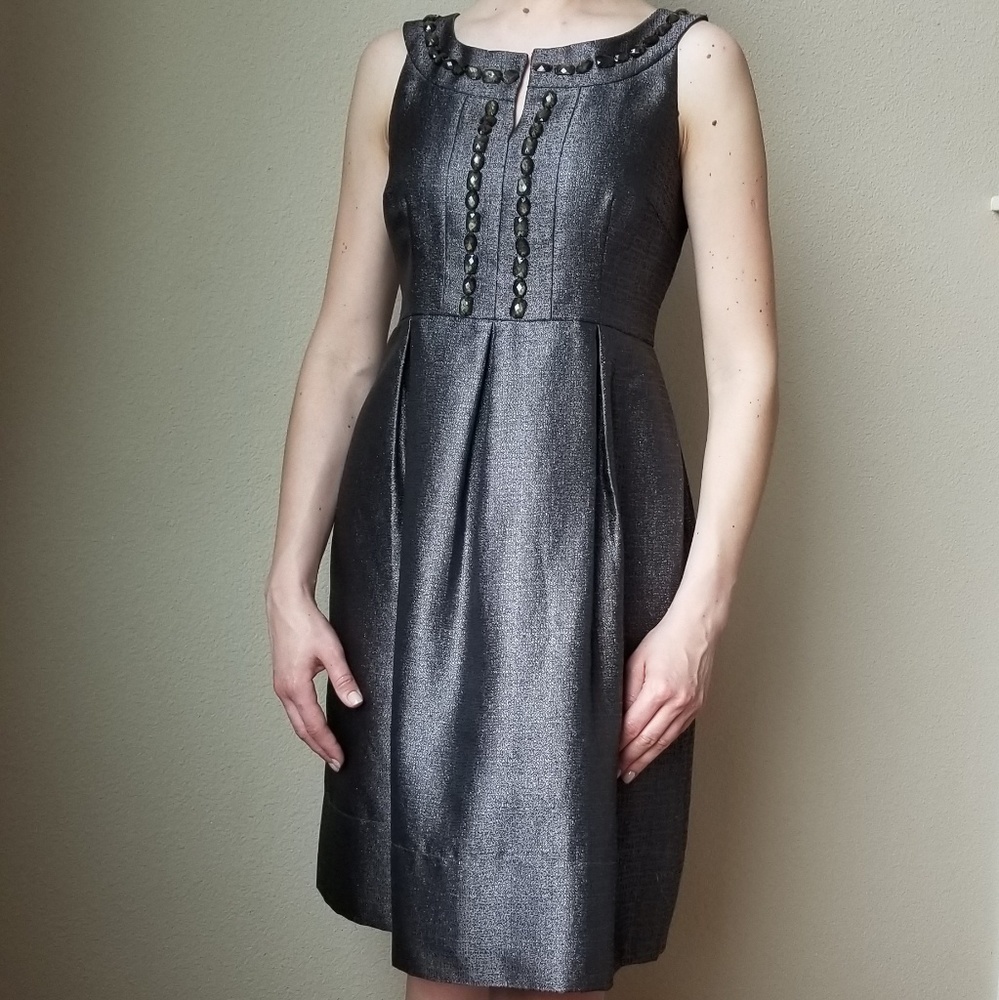 Maggy London Metallic Dress